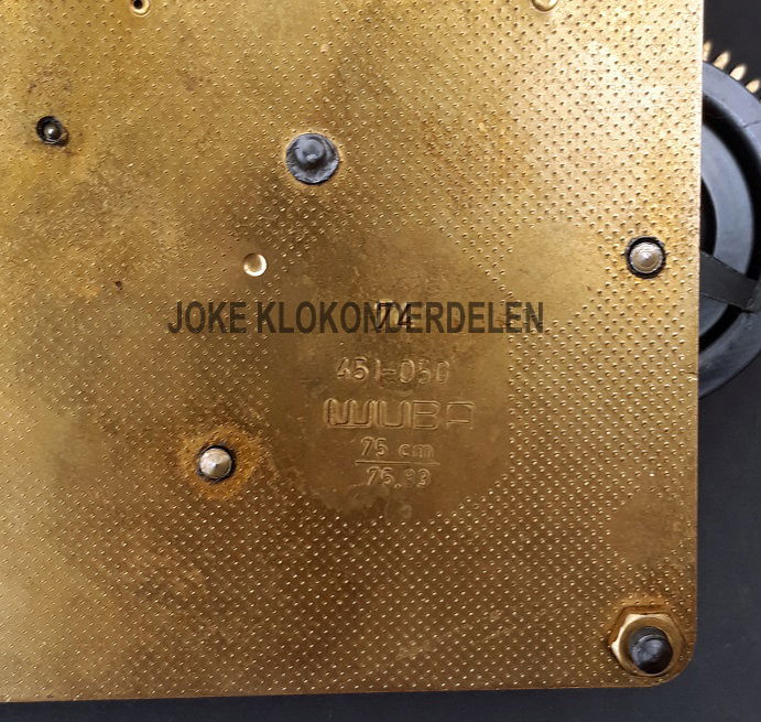 Uurwerk voor onderdelen= Wuba 451 - 050=43248 - Afbeelding 5