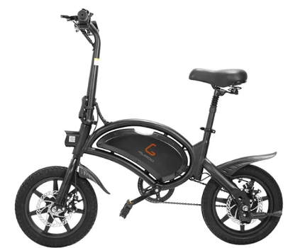KUGOO Kirin B2 Folding Moped Electric Bike E-Scooter with Pedals 400W Brushless - 0