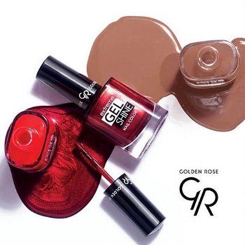 GOLDEN ROSE Extreme Gel Shine Nail Color, oud roze nagellak 18 - 1