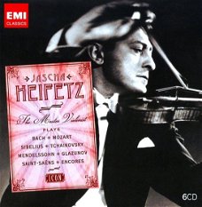 Jascha Heifetz ‎– Icon  The Master Violinist  (6 CD) Nieuw/Gesealed  