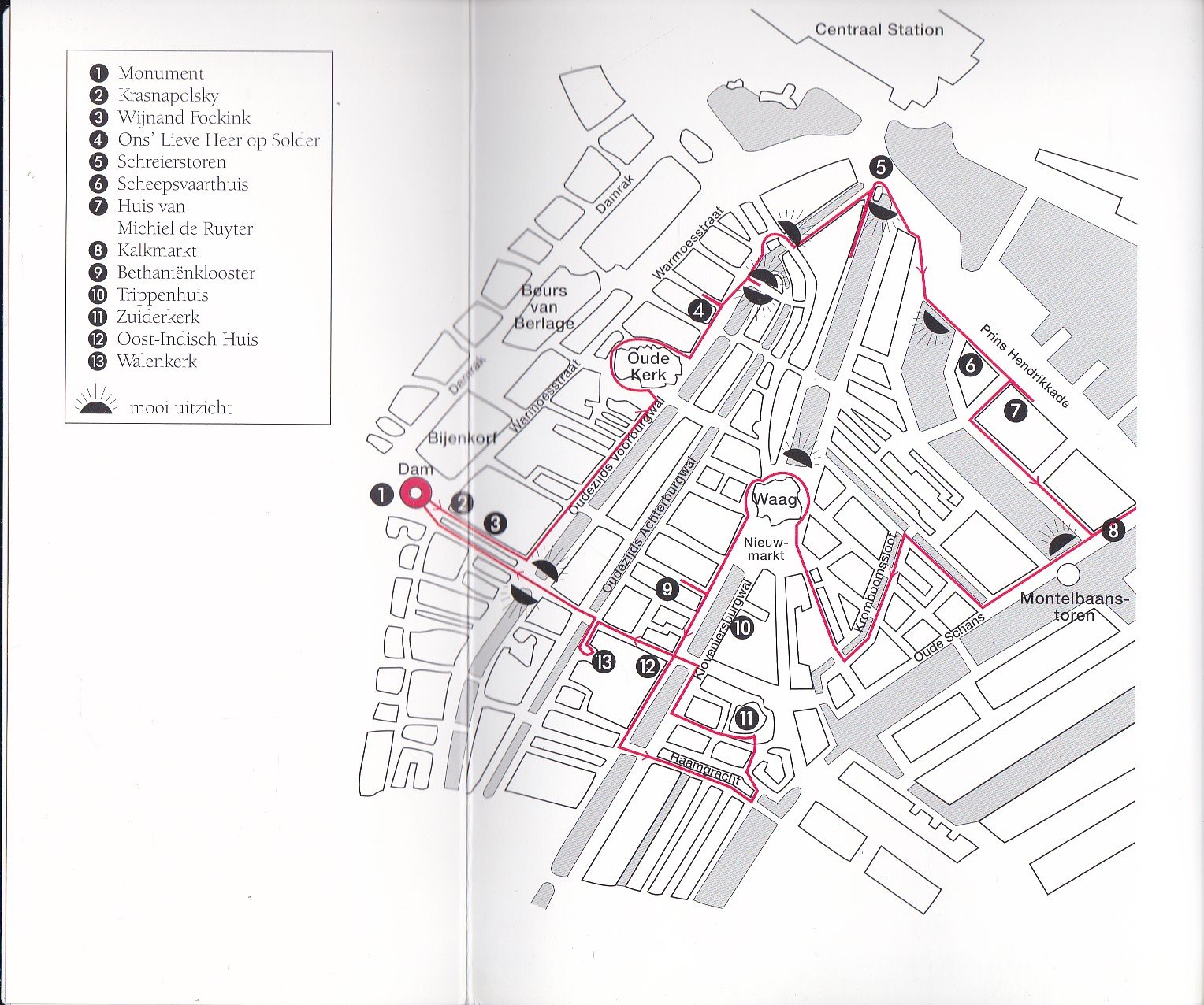 Amsterdam. Een wandeling van Dam tot Dam - Afbeelding 3