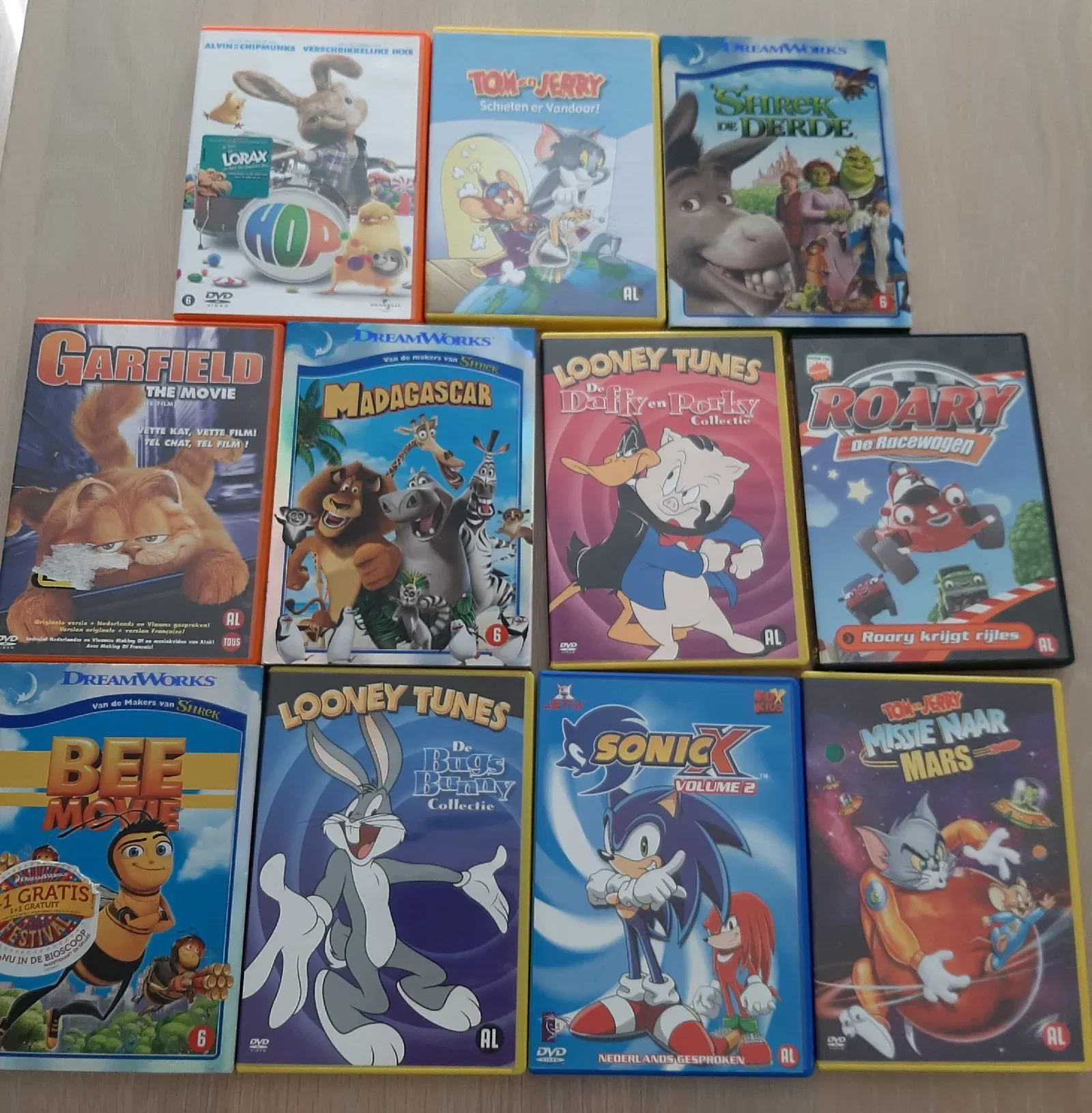 Partij DVD kind/jeugd Bleu Ray - nr. 1