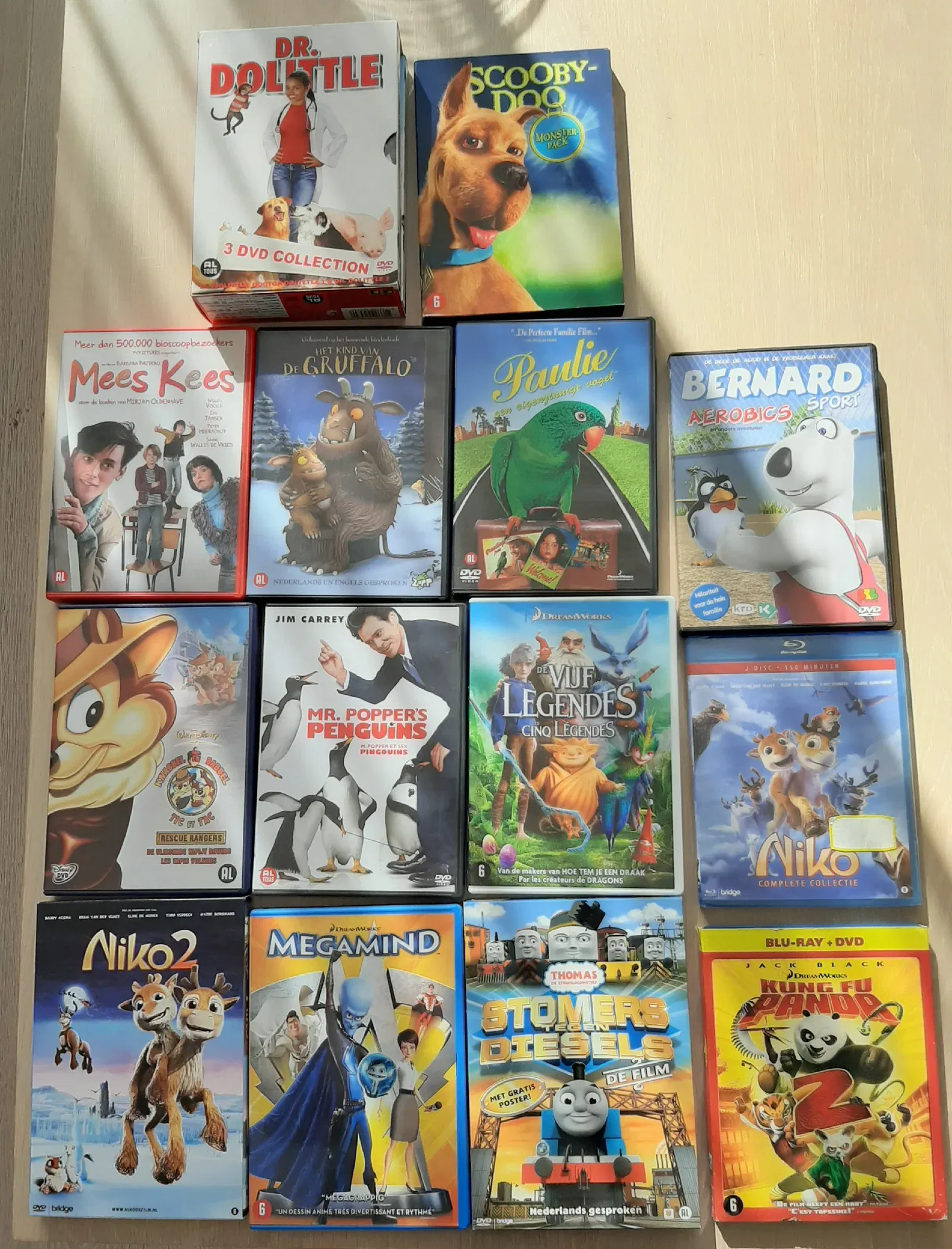 Partij DVD kind/jeugd Bleu Ray - Afbeelding 2