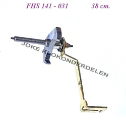 Anker voor uurwerk FHS 141 - 031 38 cm.= 43266