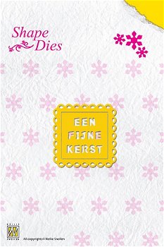 Shape Dies Een fijne kerst SD015 - 0