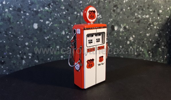 PHILLIPS 66 gasoline pump 1:18 Greenlight - 1