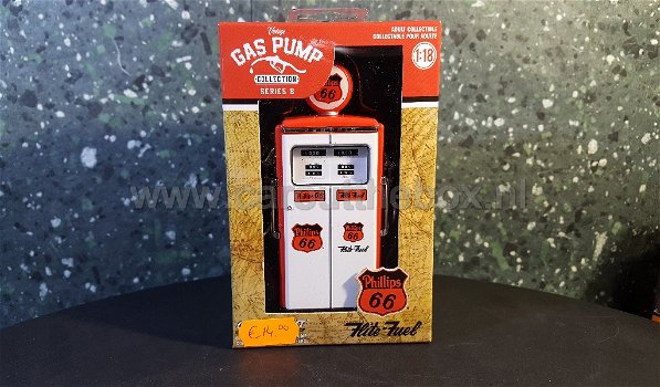 PHILLIPS 66 gasoline pump 1:18 Greenlight - 2