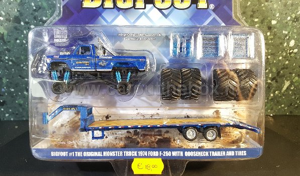 Bigfoot set 1:64 Greenlight - 1