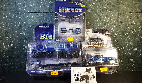 Bigfoot set 1:64 Greenlight - 4