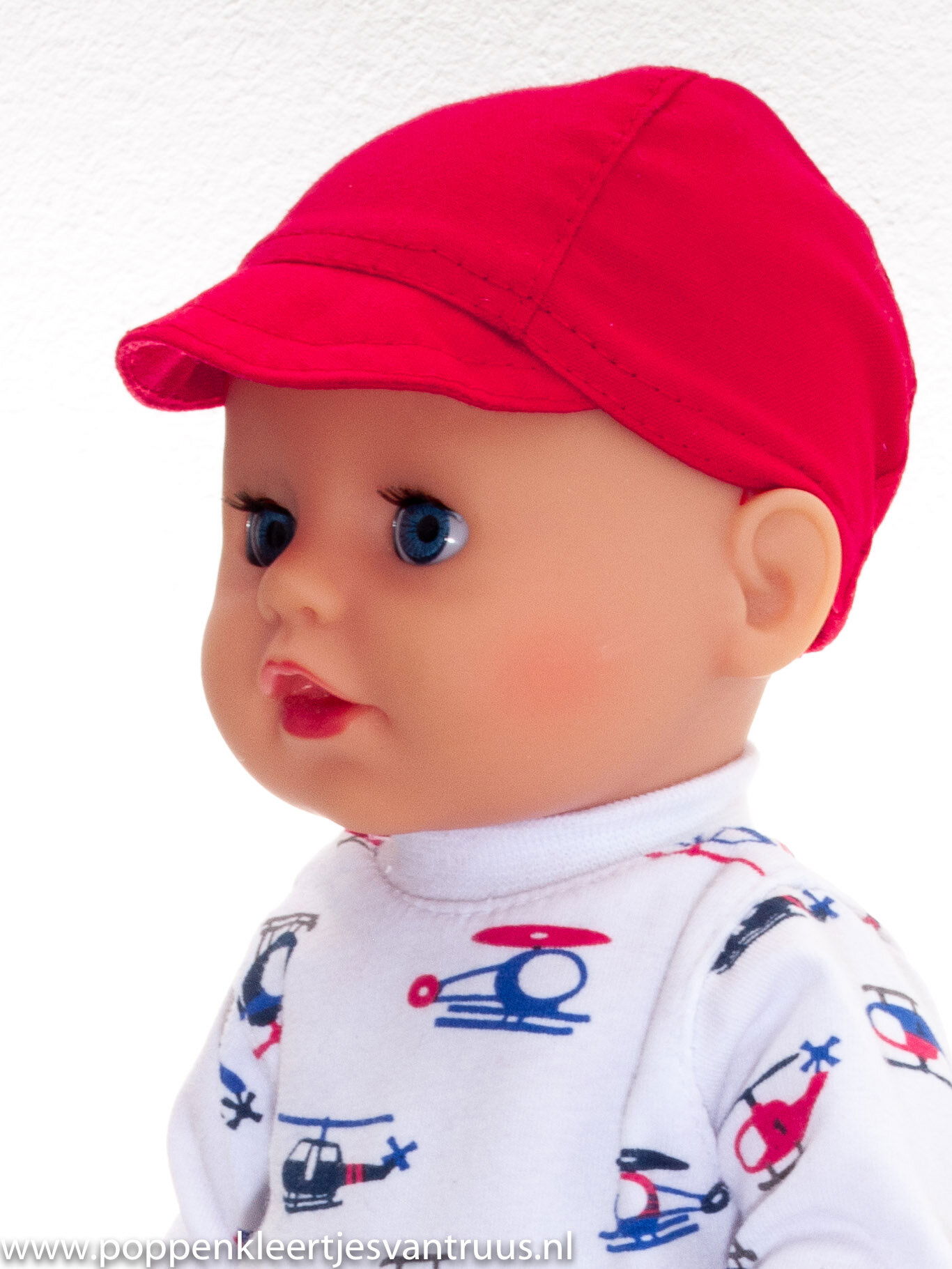 Baby Born Badpopje 32 cm Jongenssetje rood/wit 3 dlg. - Afbeelding 3