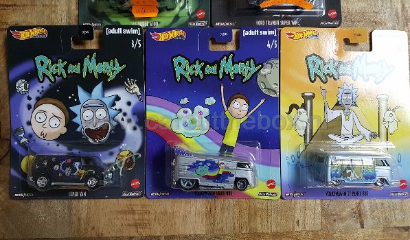 Hotwheels Rick & Morty serie 1:64 Hotwheels - 2