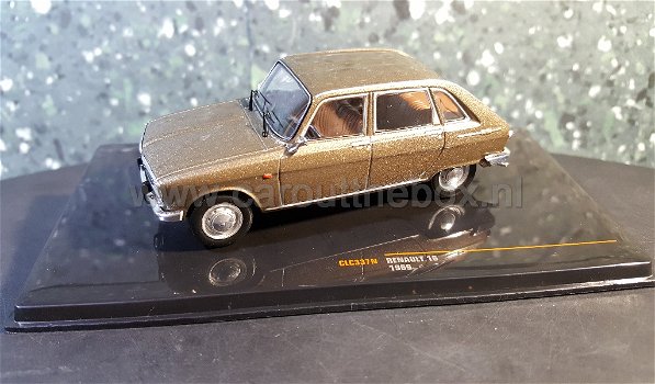 Renault 16 1969 bruin 1:43 Ixo - 0