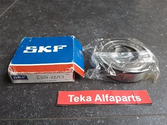 SKF 6309-2Z/C3 Groefkogellager 45x100x25mm - nr. 1