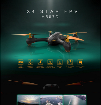 Hubsan H507D X4 STAR 5.8G FPV GPS RC Quadcopter With HD 720P - 2