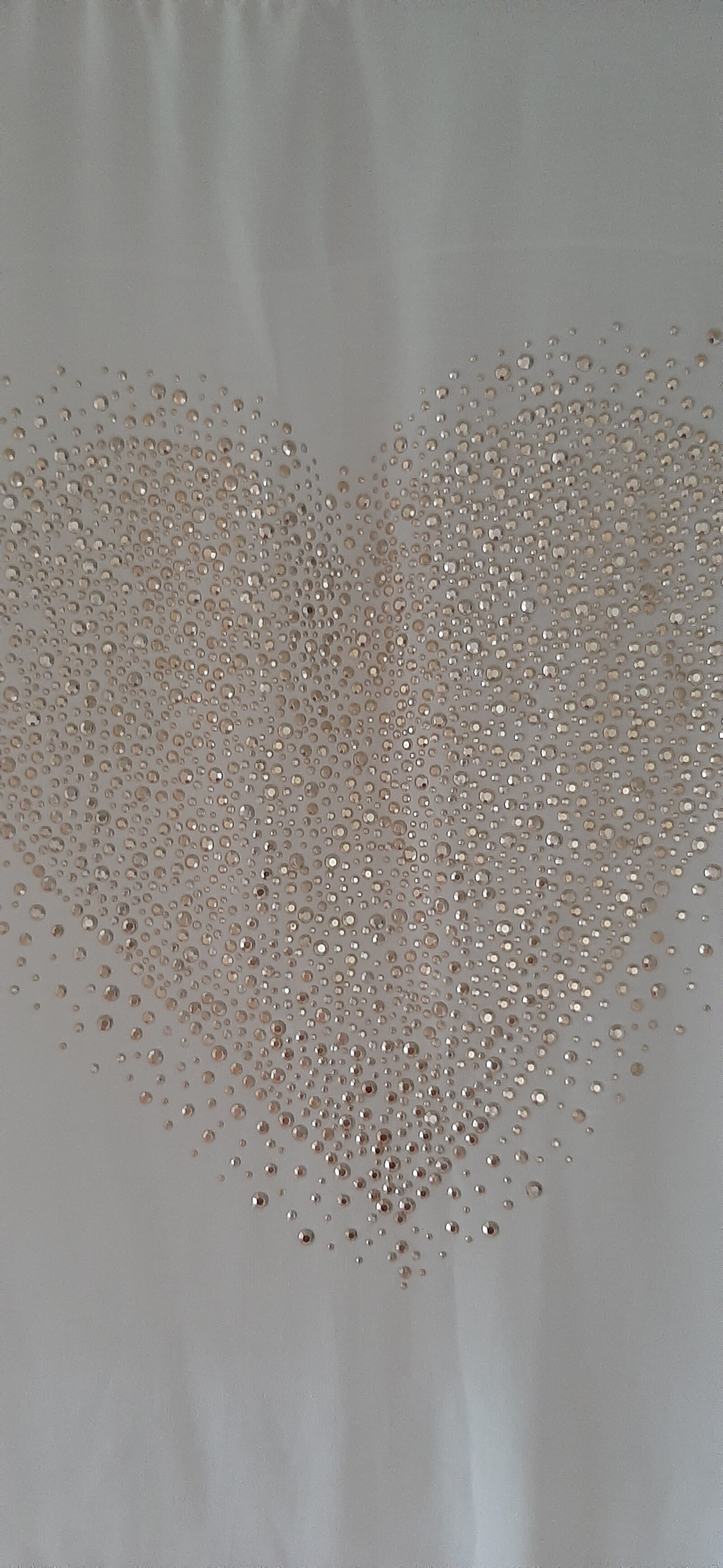 Doorschijnend tuniek strass. - Afbeelding 2
