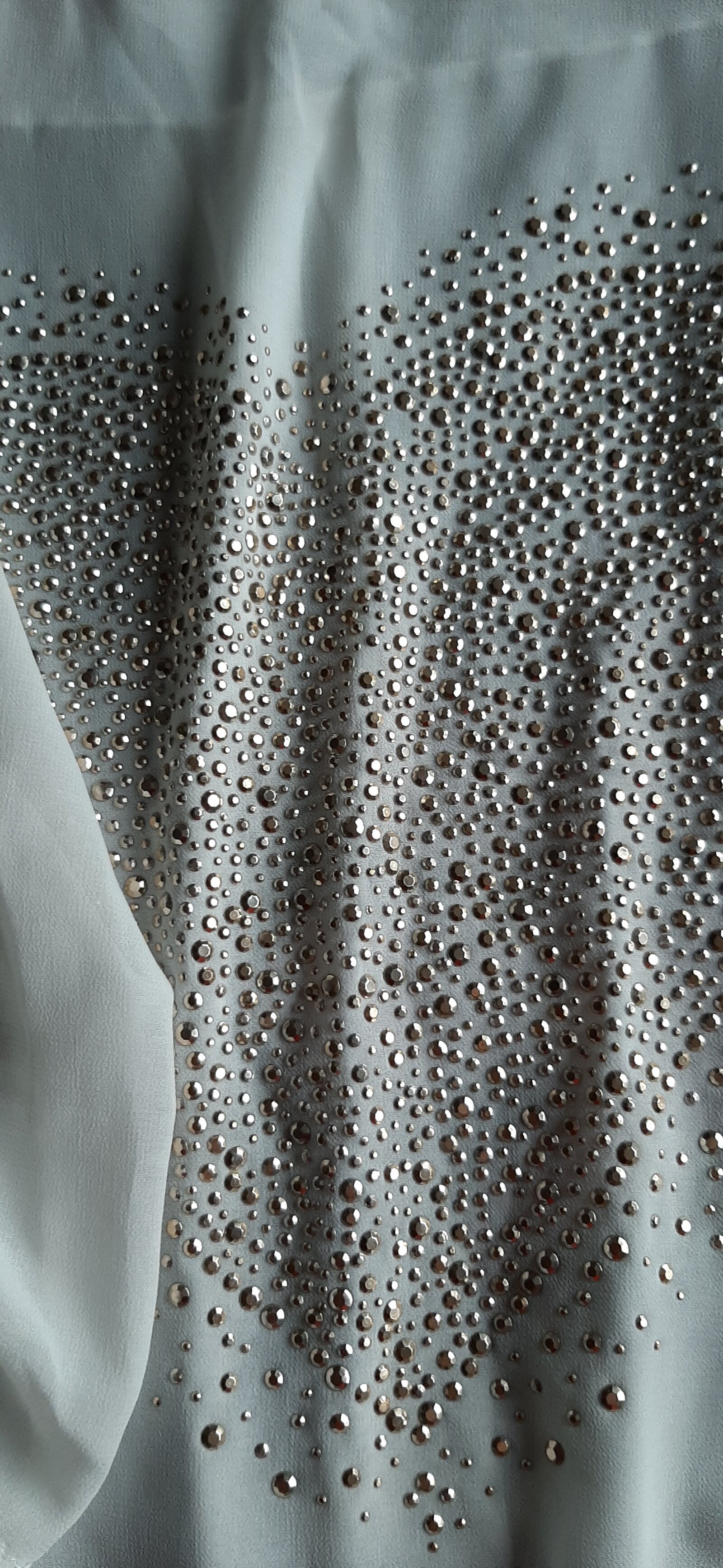 Doorschijnend tuniek strass. - Afbeelding 5