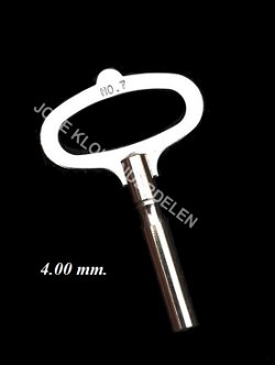 = Klok sleutel = Ø 4.00 mm. =43293