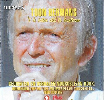 Toon Hermans - 't is Beter Stil Te Luisteren (CD/Luisterboek) Nieuw - 0
