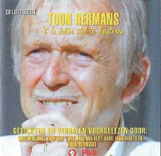 Toon Hermans - 't is Beter Stil Te Luisteren  (CD/Luisterboek) Nieuw