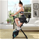 Merax Foldable Cycling Exercise Bike with LCD Screen - 2 - Thumbnail