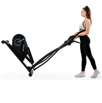 Merax Cross Portable Trainer Elliptical with LCD Display - 2