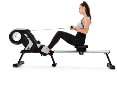 Merax Foldable Rowing Machine With Magnetic Resistance - 0