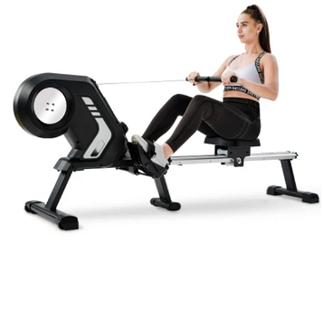 Merax Foldable Rowing Machine With Magnetic Resistance - 1