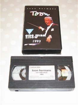 VHS Toon Hermans - One Man Show - Ik Heb Je Lief - 1993 - 2