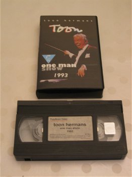 VHS Toon Hermans - One Man Show - Ik Heb Je Lief - 1993 - 5