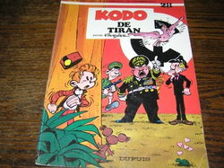Robbedoes en Kwabbernoot- Kodo de tiran nr. 28