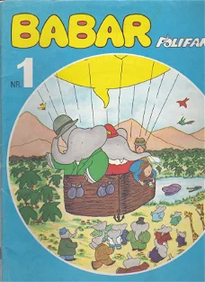 Tijdschrift Babar Folifant, nr 1