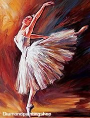 FULL diamond painting dancer 1 L (SQUARE)