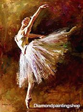 FULL diamond painting dancer 3 L (SQUARE)