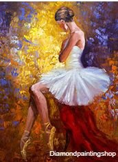 FULL diamond painting dancer 4 L (SQUARE)