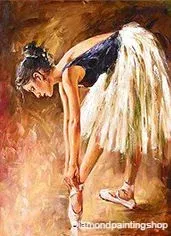 FULL diamond painting dancer 5 L (SQUARE)