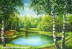 FULL diamond painting scenery L (SQUARE)