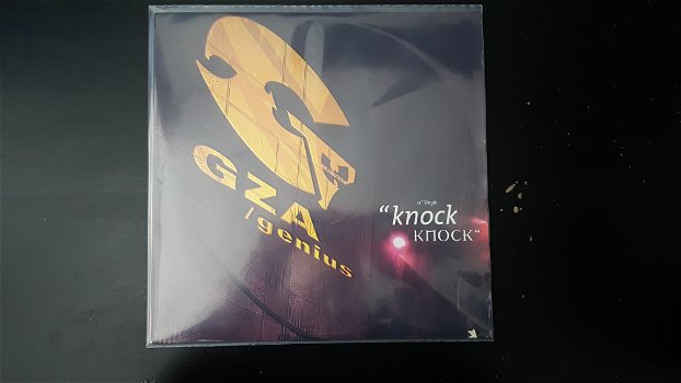 GZA - knock Knock 12 inch single - 1