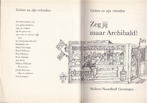 Het Schrijverscollectief: Zeg jij maar Archibald - 2