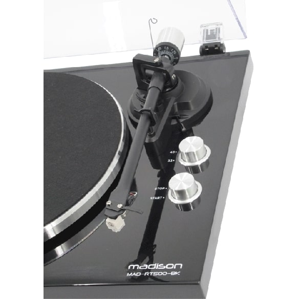 MADISON RT500-BK Hoogwaardige Platenspeler - Afbeelding 3