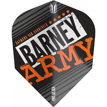 Target flight van Barneveld pro 334360 Vision Ultra RVB Barney Army Black Ten-X - 0