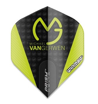 Winmau flight Michael van Gerwen Prisma Delta STD zwart groen 6915-207 - 0