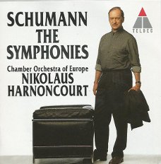 Nikolaus Harnoncourt, Chamber Orchestra Of Europe ‎– Schumann The Symphonies  (2 CD)  Nieuw  
