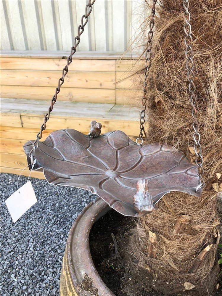 Hangvogelbad-vogel voederbak-hangketting--vogel - Afbeelding 3