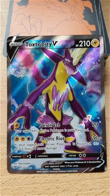  Toxtricity V  182/192  Full Art Ultra Rare Sword & Shield: Rebel Clash