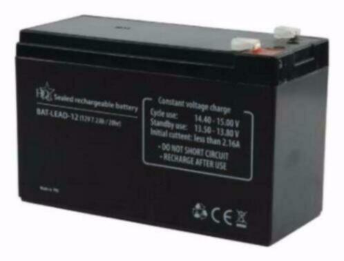Onderhoudsvrije Loodaccu 12 Volt 7.2 Ah (12-7.2) - Afbeelding 2