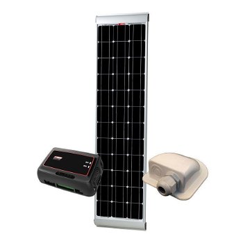 NDS SOLENERGY 100W Slimline Zonnepaneel SET + SC350M - 0