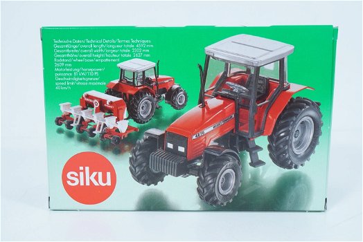 1:32 Siku 2654 Traktor Massey Ferguson 4270 orange - 1