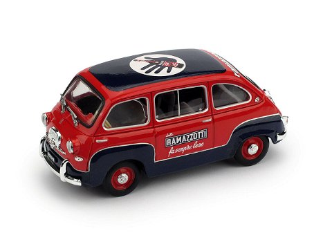 1:43 Brumm R286 Fiat 600 Multipla Ramazotti - 1