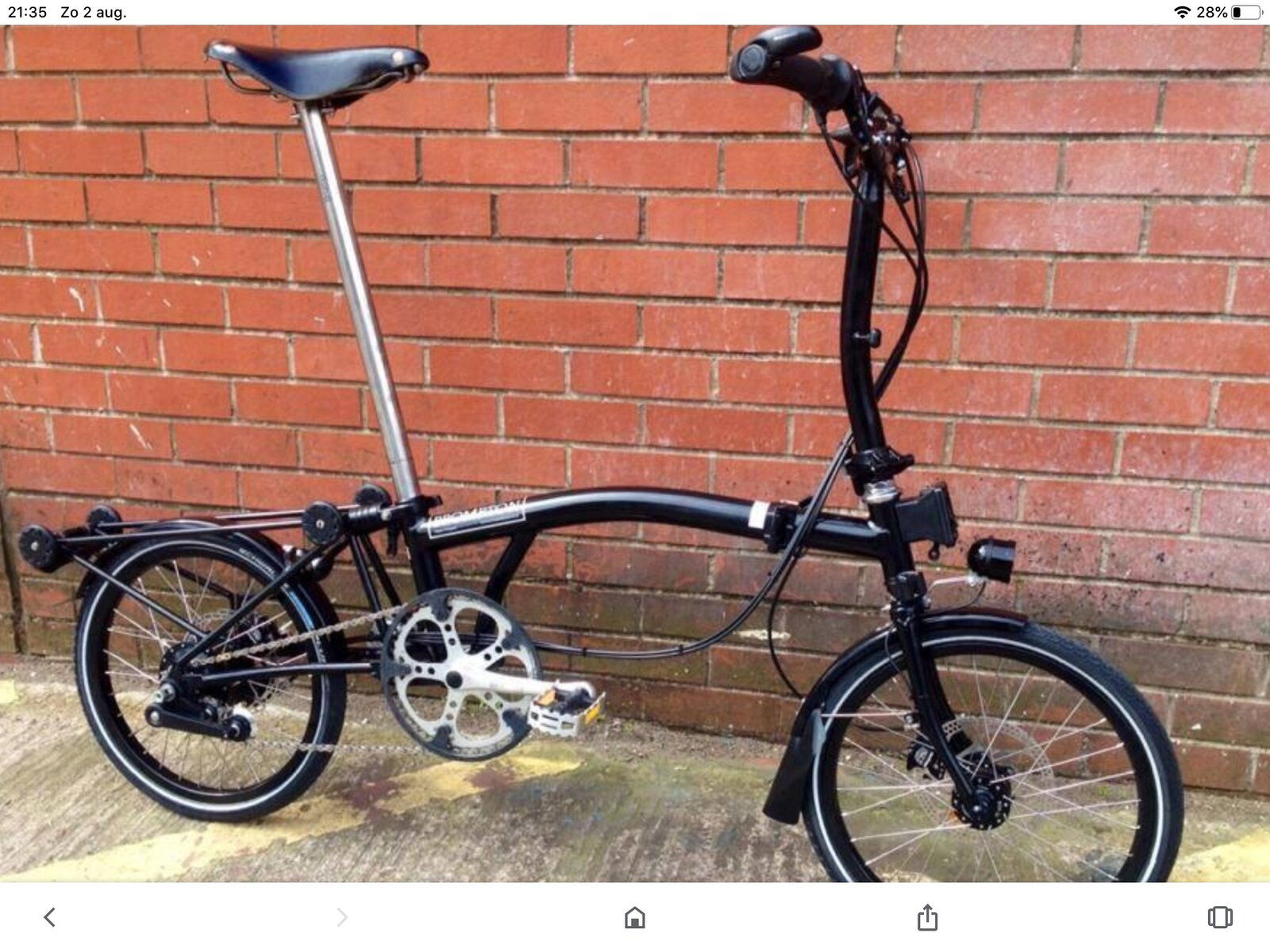 Gezocht Gevraagd 1 of 2 Birdy Müller Brompton of Beixo Vouwfietsen - Afbeelding 4