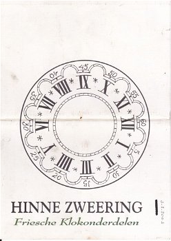 [2003~] Brochure, Hinne Zwering, Zwering Joure - 0